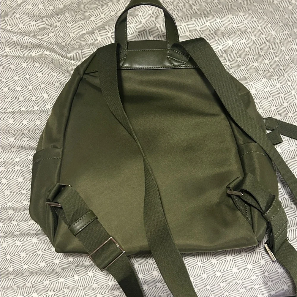 Kate Spade Forest Green Nylon Backpack